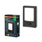 Preview: OSRAM LED Aussenleuchte Endura Style Entrance Sensor Dark Gray Warm weiß 4099854444432