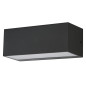Preview: OSRAM LED Aussenleuchte Endura Style IP65 Wall Idri Dark Gray Warm weiß 4099854444777