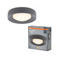 Preview: OSRAM LED Deckenleuchte Orbis Concrete 400MM 18W 830 Click Dim Gray Dimmbar Warm weiß 4099854446733