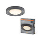 Preview: OSRAM LED Deckenleuchte Orbis Concrete 500MM 24.5W 830 Click Dim Gray Dimmbar Warm weiß 4099854446771