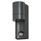 Preview: OSRAM Aussenleuchte Endura Classic IP65 GU10 Isidor Wall Sensor Dark Gray 4099854447860