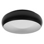 Preview: OSRAM LED Deckenleuchte Orbis Livia 300MM 16W 830 Click DIM Black and White Dimmbar Warm weiß 4099854448164