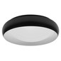 Preview: OSRAM LED Deckenleuchte Orbis Livia 430MM 24W 830 Click DIM Black and White Dimmbar Warm weiß 4099854448225