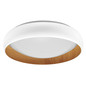 Preview: OSRAM LED Deckenleuchte Orbis Livia 430MM 24W 830 Click DIM White and Wood Decor Dimmbar Warm weiß 4099854448263