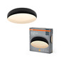 Preview: OSRAM LED Deckenleuchte Orbis Livia 520MM 36W 830 Click DIM Black and White Dimmbar Warm weiß 4099854448287