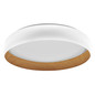 Preview: OSRAM LED Deckenleuchte Orbis Livia 520MM 36W 830 Click DIM White and Wood Decor Dimmbar Warm weiß 4099854448324