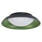 Preview: OSRAM LED Deckenleuchte Orbis Plate 310MM 19W 830 Click DIM Black and Green Dimmbar Warm weiß 4099854449864