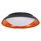 Preview: OSRAM LED Deckenleuchte Orbis Plate 430MM 35W 830 Click DIM Black and Orange Dimmbar Warm weiß 4099854449949