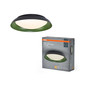 Preview: OSRAM LED Deckenleuchte Orbis Plate 480MM 45W 830 Click DIM Black and Green Dimmbar Warm weiß 4099854449987