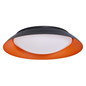 Preview: OSRAM LED Deckenleuchte Orbis Plate 480MM 45W 830 Click DIM Black and Orange Dimmbar Warm weiß 4099854450006
