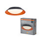 Preview: OSRAM LED Deckenleuchte Orbis Plate 480MM 45W 830 Click DIM Black and Orange Dimmbar Warm weiß 4099854450006
