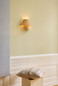 Preview: OSRAM Wandleuchte Decor Bamboo Paper Hut Wall 1XE27 Brown 4099854452895