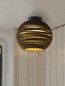 Preview: OSRAM Deckenleuchte Decor Cardboard Ball Ceiling E27 Brown 4099854453083