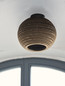 Preview: OSRAM Deckenleuchte Decor Cardboard Ball Ceiling E27 Brown 4099854453083