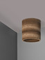 Preview: OSRAM Deckenleuchte Decor Cardboard Cylinder Ceiling E27 Brown 4099854453120