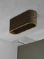 Preview: OSRAM Deckenleuchte Decor Cardboard Oval Ceiling 3XE27 Brown 4099854453212