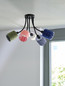 Preview: OSRAM Deckenleuchte Decor Felt Weaving Cans Ceiling 5XE14 Multicolor 4099854453670