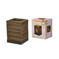 Preview: OSRAM Tischleuchte Decor Cardboard Square Table E27 Brown 4099854454059