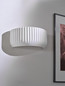 Preview: OSRAM Wandleuchte Decor Plaster Routes Wall Up 310 1XE27 White 4099854454547