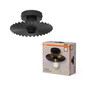 Preview: OSRAM Deckenleuchte Decor Plisse Ceiling E27 Dark Grey 4099854454608