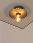 Preview: OSRAM Deckenleuchte Decor Plisse Ceiling E27 Dark Grey 4099854454608