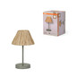 Preview: OSRAM Tischleuchte Decor Raffia Table E27 Green 4099854454967