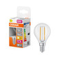 Preview: OSRAM LED Leuchtmittel LED Retrofit CLASSIC P DIM 1.8W 827 Clear E14 Dimmbar Warm weiß 4099854455360