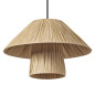 Preview: OSRAM Pendelleuchte Decor Bamboo Paper Hut Pendant 400 E27 Brown 4099854458569