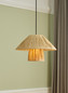 Preview: OSRAM Pendelleuchte Decor Bamboo Paper Hut Pendant 400 E27 Brown 4099854458569