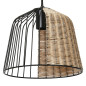 Preview: OSRAM Pendelleuchte Decor Cage Bell Pendant E27 Black 4099854458729