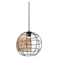 Preview: OSRAM Pendelleuchte Decor Cage Globe Pendant E27 Black 4099854458743