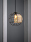 Preview: OSRAM Pendelleuchte Decor Cage Globe Pendant E27 Black 4099854458743