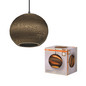 Preview: OSRAM Pendelleuchte Decor Cardboard Ball Pendant E27 Brown 4099854458804