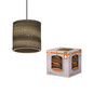 Preview: OSRAM Pendelleuchte Decor Cardboard Cylinder Pendant E27 Brown 4099854458866