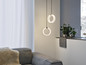Preview: OSRAM LED Pendelleuchte Decor Circle 2XPendant PL 14W Click CCT Black Warm weiß,Kalt weiß,Kaltes Tageslicht 4099854459009