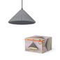 Preview: OSRAM Pendelleuchte Decor Concrete Pyramid Pendant E27 Dark Gray 4099854459184
