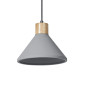 Preview: OSRAM Pendelleuchte Decor Concrete Wood Pendant 220 mm E27 Dark Gray 4099854459245