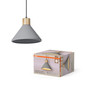 Preview: OSRAM Pendelleuchte Decor Concrete Wood Pendant 220 mm E27 Dark Gray 4099854459245