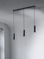 Preview: OSRAM LED Pendelleuchte Decor Drums Pendant 3XGU10 2XLED Black 4099854459283