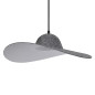 Preview: OSRAM Pendelleuchte Decor Felt Hat Pendant 1XE27 Dark Gray 4099854459320