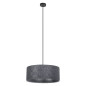 Preview: OSRAM Pendelleuchte Decor Felt Weaving Pendant 480 mm 3XE27 Dark Gray 4099854459382