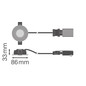 Preview: LEDVANCE LED Einbaustrahler Spot Cbo ⌀9cm 6W-4W warm-/warm-/neutral-/tageslichtweiss 2700/3000/4000/6000K CCT IP65 dimmbar 4099854459894