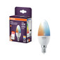 Preview: OSRAM LED Leuchtmittel SMART+ Candle Tunable White 4.9W 220V FR E14 Dimmbar Tunable White 4099854460371
