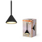 Preview: OSRAM LED Pendelleuchte Decor Fuji 1XPendant 5W 930 Black Warm weiß 4099854460395