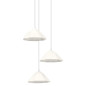 Preview: OSRAM Pendelleuchte Decor Lotus Leaf Pendant 3XE14 White 4099854460517