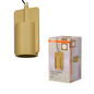 Preview: OSRAM Pendelleuchte Decor Mold Pendant 155MM 1XE27 Gold 4099854460555