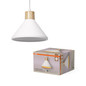 Preview: OSRAM Pendelleuchte Decor Plaster Wood Pendant 220 mm E27 White 4099854460975