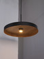 Preview: OSRAM Pendelleuchte Decor Plate Pendant E27 Black Wood Decor 4099854461057