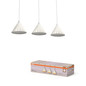 Preview: OSRAM Pendelleuchte Decor Pulp Pendant 3XE14 White 4099854461095