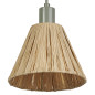 Preview: OSRAM Pendelleuchte Decor Raffia Pendant 1XE27 Green 4099854461149
